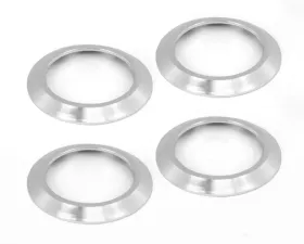 Rugged Ridge AC Vent Bezel Kit, Brushed Billet Aluminum; 07-10 Jeep Wrangler JK Jeep Wrangler 2007-2012