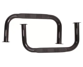 Rugged Ridge Nerf Bars, Black; 55-75 Jeep CJ5 Jeep CJ-5 1966-1975