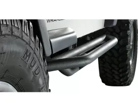 Rugged Ridge RRC Side Armor Guard Kit; 87-06 Jeep Wrangler YJ/TJ Jeep Wrangler