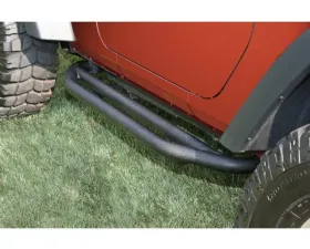 Rugged Ridge RRC Side Armor Guard Kit; Jeep Wrangler JK 2007-2018