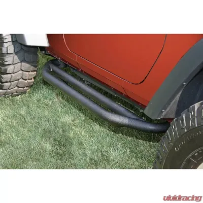 Rugged Ridge RRC Side Armor Guard Kit; Jeep Wrangler JK 2007-2018 - 11504.21