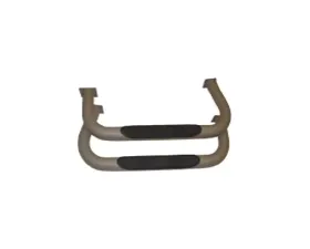 Rugged Ridge Tube Side Step, Titanium; 87-06 Jeep Wrangler YJ/TJ Jeep Wrangler