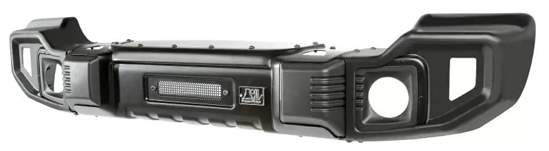 Rugged Ridge Spartacus Front Bumper Satin Black Jeep Wrangler 2007-2018 - 11544.01