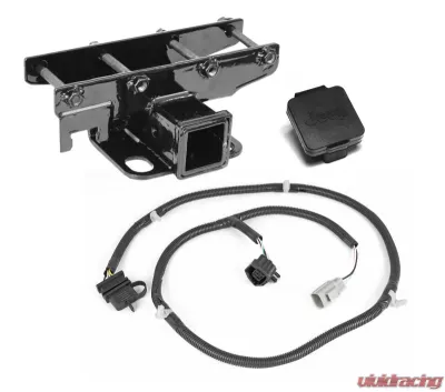 Rugged Ridge Trailer Hitch Kit, Jeep Logo; Jeep Wrangler JK 2007-2018 - 11580.52