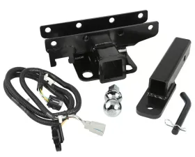Rugged Ridge Trailer Hitch Kit, 1 7/8 Inch Ball; Jeep Wrangler JK 2007-2018