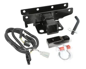 Rugged Ridge Trailer Hitch Kit, D-Shackle; Jeep Wrangler JK 2007-2018