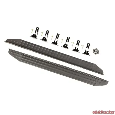Rugged Ridge Running Board, Black; 11-18 Jeep Grand Cherokee WK2 Jeep - 11594.02