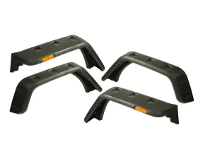 Rugged Ridge Textued Hurricane Fender Flare Kit Jeep Wrangler JK EU 2007-2018
