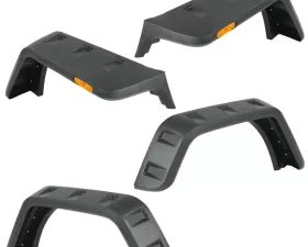 Rugged Ridge Smooth Hurricane Fender Flare Kit Jeep Wrangler JK USA 2007-2018