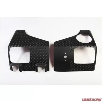 Rugged Ridge Body Armor Kit, Rear Quarter Panel; 07-18 Jeep Wrangler JK, 2 Door Jeep Wrangler 2007-2018 - 11651.02