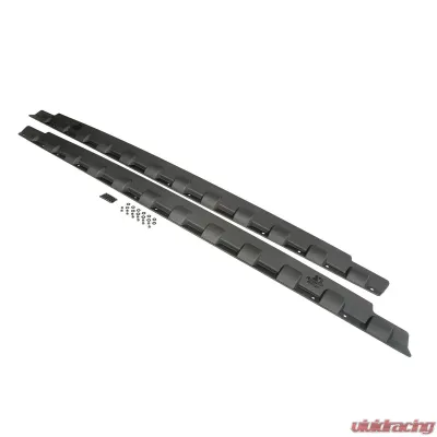 Rugged Ridge Body Armor Kit, Rocker Guard; 07-18 Jeep Wrangler JK, 4 Door Jeep Wrangler 2007-2018 - 11651.12
