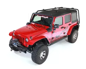 Rugged Ridge Sherpa Roof Rack; 07-18 Jeep Wrangler JKU, 4 Door Jeep Wrangler 2007-2018