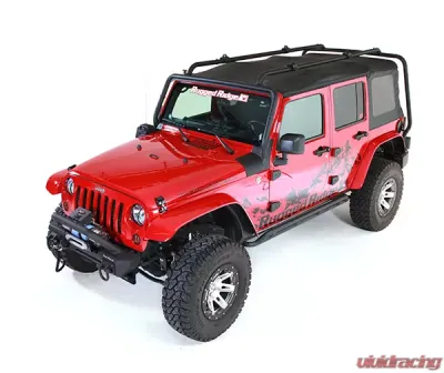 Rugged Ridge Sherpa Roof Rack; 07-18 Jeep Wrangler JKU, 4 Door Jeep Wrangler 2007-2018 - 11703.02