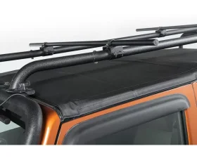 Rugged Ridge Sherpa Roof Rack Crossbars, Round, 56.5 inches; Jeep Wrangler JK 2007-2018