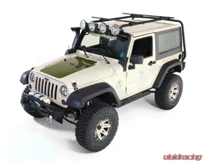 Rugged Ridge Sherpa Roof Rack Kit; 07-18 Jeep Wrangler JK, 2 Door Jeep Wrangler 2007-2018 - 11703.21