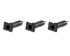 Rugged Ridge Half Door Insert Kit, Black; 87-06 Jeep Wrangler YJ/TJ Jeep Wrangler