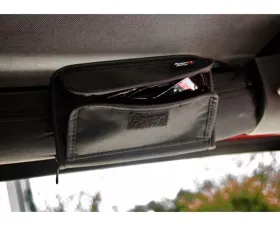 Rugged Ridge Roll Bar Storage Pouch, Sunglass Holder; 55-19 Jeep CJ/Wrangler Jeep