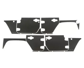 Rugged Ridge Magnetic Protection Panel Kit; 07-18 Jeep Wrangler JKU, 4 Door Jeep Wrangler 2007-2018