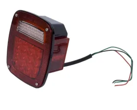 Rugged Ridge Tail Light Assembly, Right, LED; 76-06 Jeep CJ/Wrangler YJ/TJ Jeep Wrangler 1997-2006