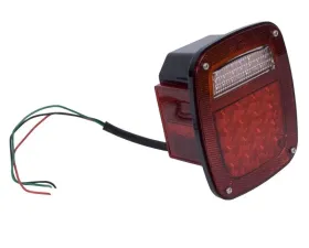 Rugged Ridge Tail Light Assembly, Left, LED; 76-06 Jeep CJ/Wrangler YJ/TJ Jeep Wrangler 1997-2006