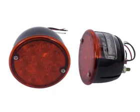 Rugged Ridge Tail Light Kit, LED; 46-75 Willys/Jeep CJ Jeep