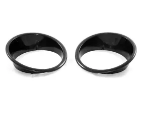 Rugged Ridge Headlight Bezel Kit, Black; Jeep Wrangler JK 2007-2018