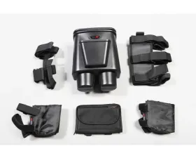 Rugged Ridge Roll Bar Storage Kit, Interior, Black; 07-10 Jeep Wrangler JK Jeep Wrangler 2007-2011