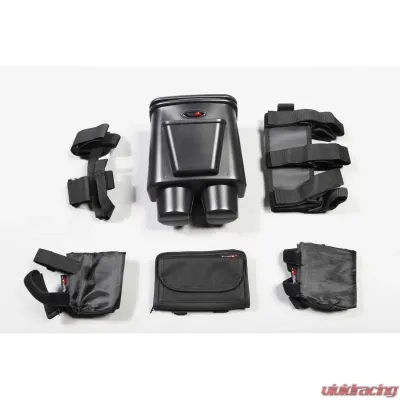 Rugged Ridge Roll Bar Storage Kit, Interior, Black; 07-10 Jeep Wrangler JK Jeep Wrangler 2007-2011 - 12496.15