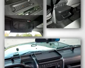 Rugged Ridge Roll Bar Storage Kit, Interior; 07-10 Jeep Wrangler JK Jeep Wrangler 2007-2011