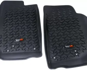 Rugged Ridge All Terrain Floor Liner, Front Pair, Black; Jeep Wrangler JK 2007-2018