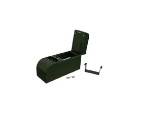 Rugged Ridge Center Console, Standard, Locking, Black; 76-95 Jeep CJ/Wrangler YJ Jeep