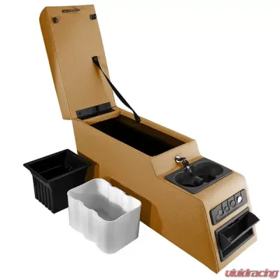 Rugged Ridge Center Console, Ultimate, Locking, Spice; 76-95 Jeep CJ/Wrangler YJ Jeep - 13102.37