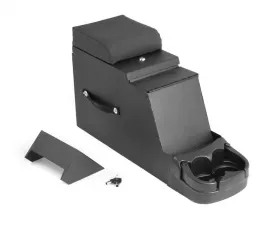 Rugged Ridge Center Console, Stereo Security, Black; 76-95 Jeep CJ/Wrangler YJ Jeep