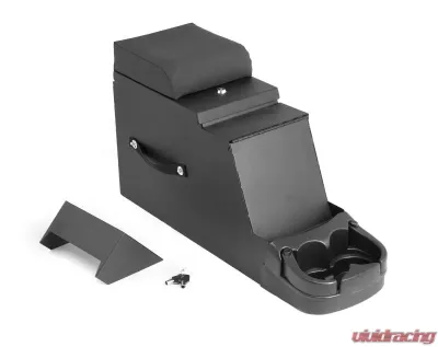 Rugged Ridge Center Console, Stereo Security, Black; 76-95 Jeep CJ/Wrangler YJ Jeep - 13104.01