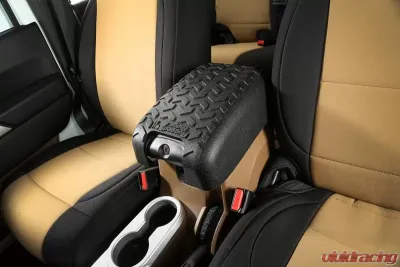 Rugged Ridge Center Console Cover, Black; 11-18 Jeep Wrangler JK Jeep Wrangler 2011-2018 - 13107.42