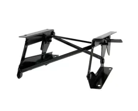 Rugged Ridge Seat Riser Bracket, Left, Fold Forward; 76-95 Jeep CJ/Wrangler YJ Jeep