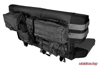 Rugged Ridge Seat Cover, Rear, Cargo, Black; 76-06 Jeep CJ/Wrangler YJ/TJ Jeep - 13246.01