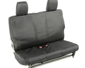 Rugged Ridge Elite Ballistic Seat Cover, Rear, Black; 11-18 Wrangler JK, 2 Door Jeep Wrangler 2011-2018