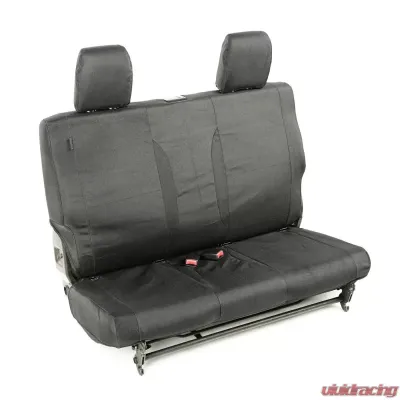 Rugged Ridge Elite Ballistic Seat Cover, Rear, Black; 11-18 Wrangler JK, 2 Door Jeep Wrangler 2011-2018 - 13266.03