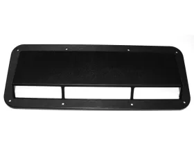 Rugged Ridge Cowl Vent Scoop, Ram Air Induction; 78-95 Jeep CJ/Wrangler YJ Jeep