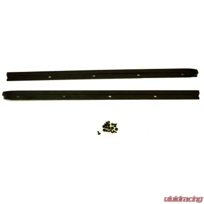 Rugged Ridge Windshield Channel, Drill; 76-95 Jeep CJ/Wrangler YJ Jeep - 13308.01