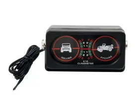 Rugged Ridge Clinometer, Illuminated, Universal
