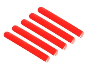 Rugged Ridge Elite Door Handle Inserts, Red; 07-18 Jeep Wrangler JKU, 4 Door Jeep Wrangler 2007-2018