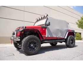Rugged Ridge Cab Cover, Gray; 07-18 Jeep Wrangler JKU Jeep Wrangler 2007-2018