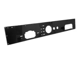 Rugged Ridge Dash Panel, Pre-Cut Holes, Black; 76-86 Jeep CJ Jeep