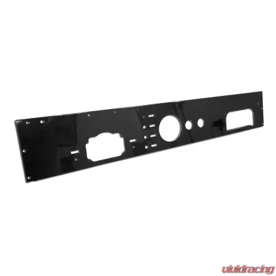 Rugged Ridge Dash Panel, Pre-Cut Holes, Black; 76-86 Jeep CJ Jeep - 13320.11