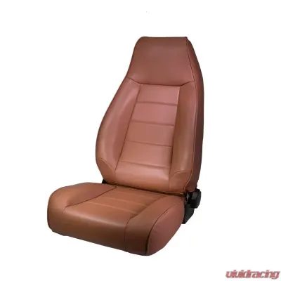 Rugged Ridge Seat, High-Back, Front, Reclinable, Spice; 76-02 CJ/Wrangler YJ/TJ Jeep - 13402.37