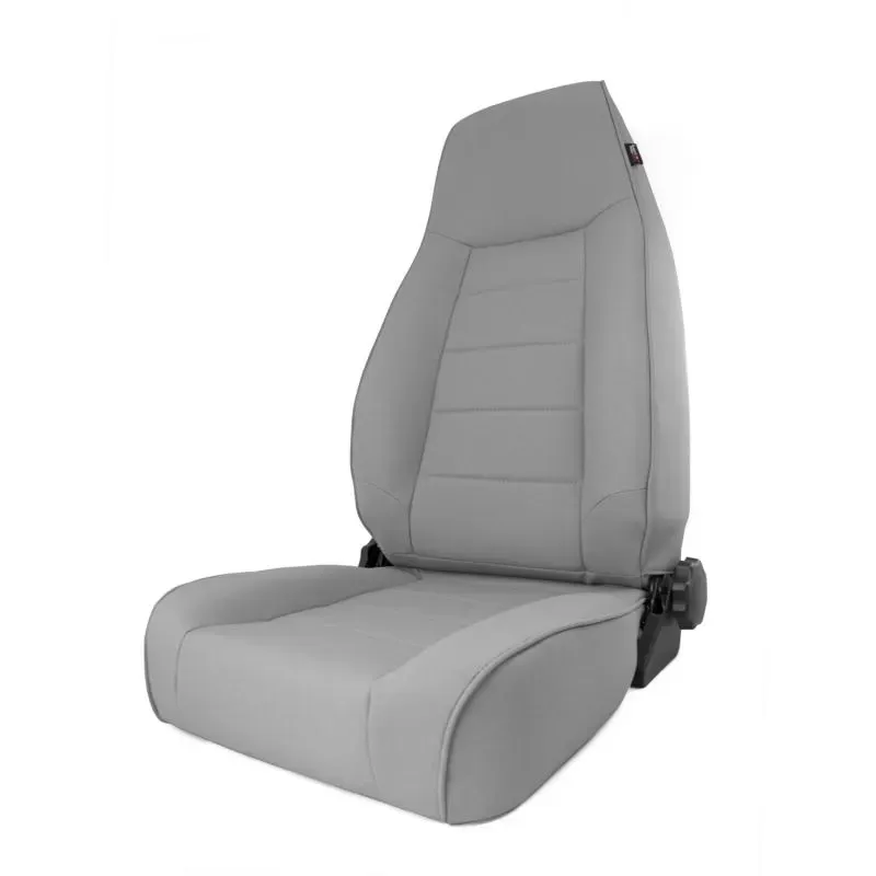 Rugged Ridge Seat, High-Back, Front, Reclinable, Gray; Jeep Wrangler TJ 1997-2006 - 13412.09