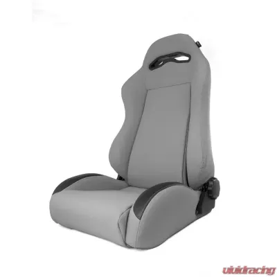 Rugged Ridge Sport Seat, Front, Reclinable, Gray; Jeep Wrangler TJ 1997-2006 - 13415.09