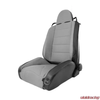 Rugged Ridge RRC Off Road Racing Seat, Reclinable, Gray; Jeep Wrangler TJ 1997-2006 - 13416.09
